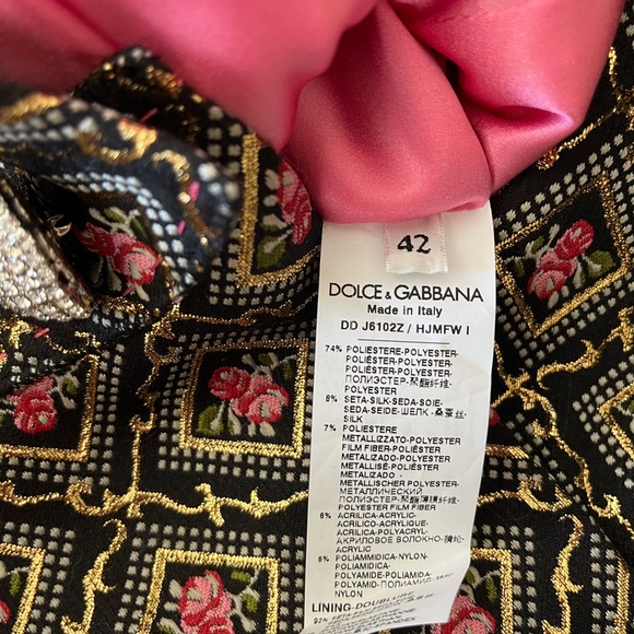 GORGEOUS Dolce & Gabbana Size 42 - Picture 5 of 6